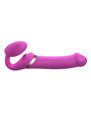 Strap-On-Me Strap-On-Me - Multi Orgasm - Strap-On Vibrator mit Leckstimulator - Größe XL - Ø4.7 x 24.2 cm Strap-On-Me Strap-On-Me - Multi Orgasm - Strap-On Vibrator mit Leckstimulator - Größe XL - Ø4.7 x 24.2 cm