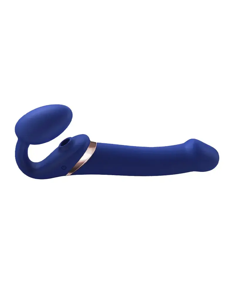 Strap-On-Me Strap-On-Me - Multi Orgasm - Vibromasseur Strap-On avec stimulateur de léchage Taille L - Ø4.2 x 23.8 cm Strap-On-Me Strap-On-Me - Multi Orgasm - Vibromasseur Strap-On avec stimulateur de léchage Taille L - Ø4.2 x 23.8 cm