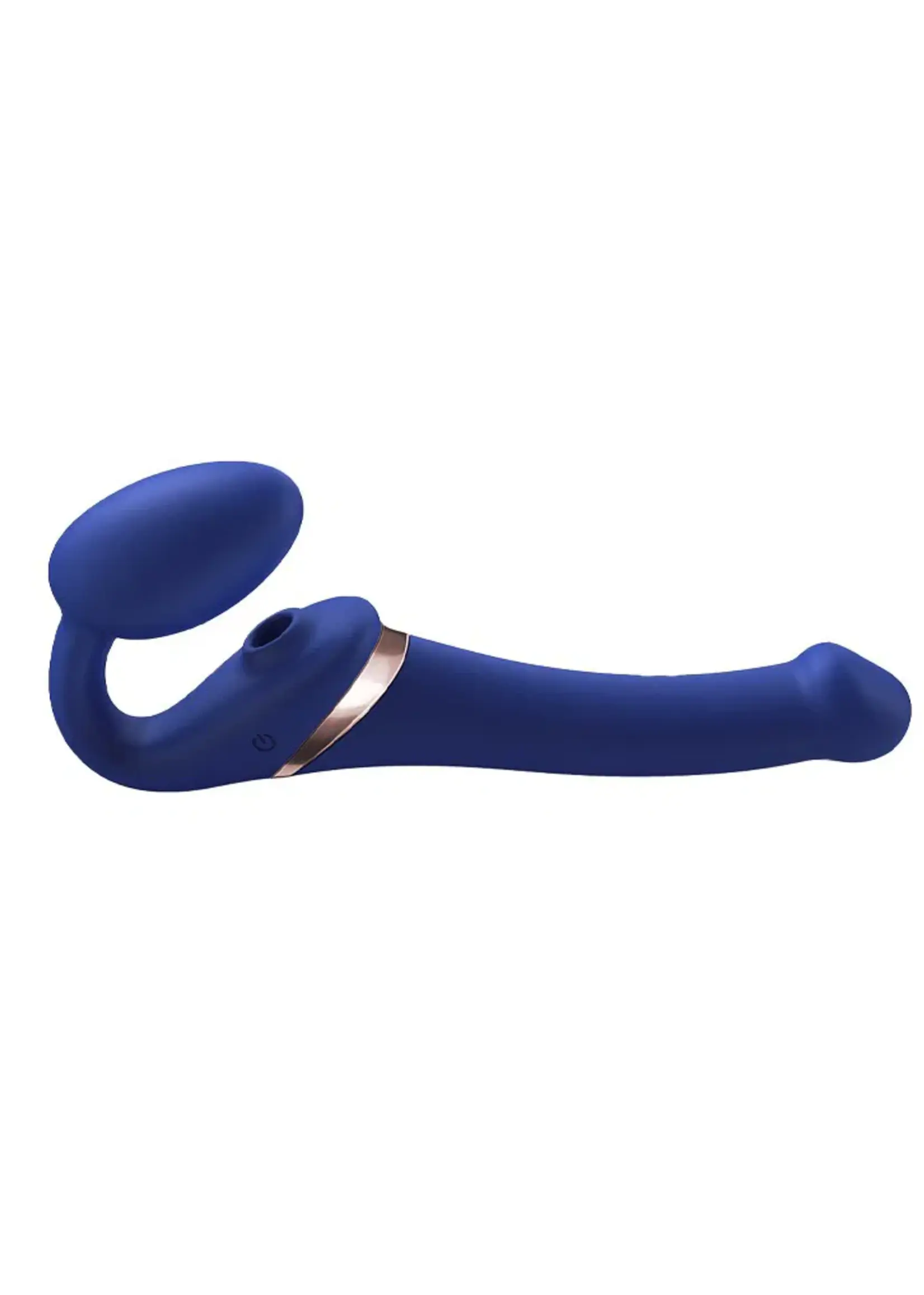Strap-On-Me Multi Orgasm S - Strapless strap-on vibrator met likstimulator