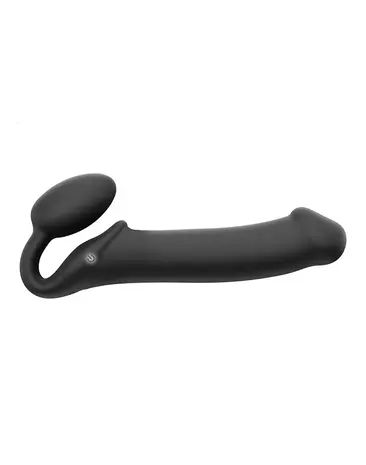 Strap-On-Me Vibromasseur Strap-On Pliable avec Télécommande - Taille XL - Ø 4.5 x 20 cm