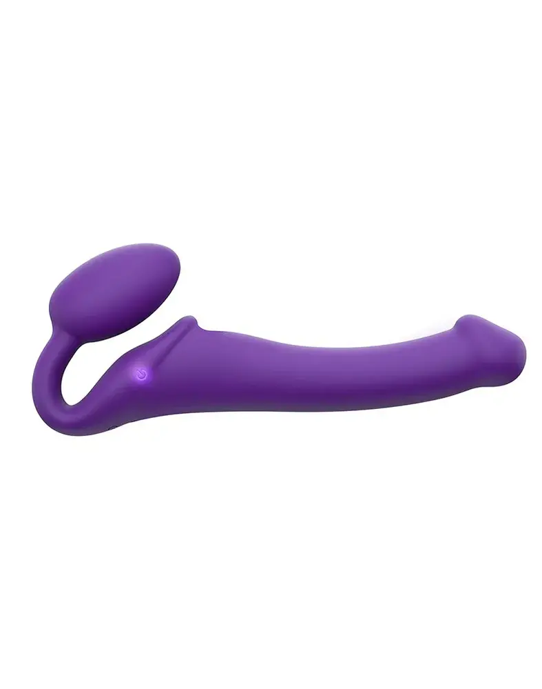 Strap-On-Me Strap-On-Me – Biegsamer Strap-On-Vibrator mit Fernbedienung - Größe M - Ø 3.3 x 18 cm Strap-On-Me Strap-On-Me – Biegsamer Strap-On-Vibrator mit Fernbedienung - Größe M - Ø 3.3 x 18 cm