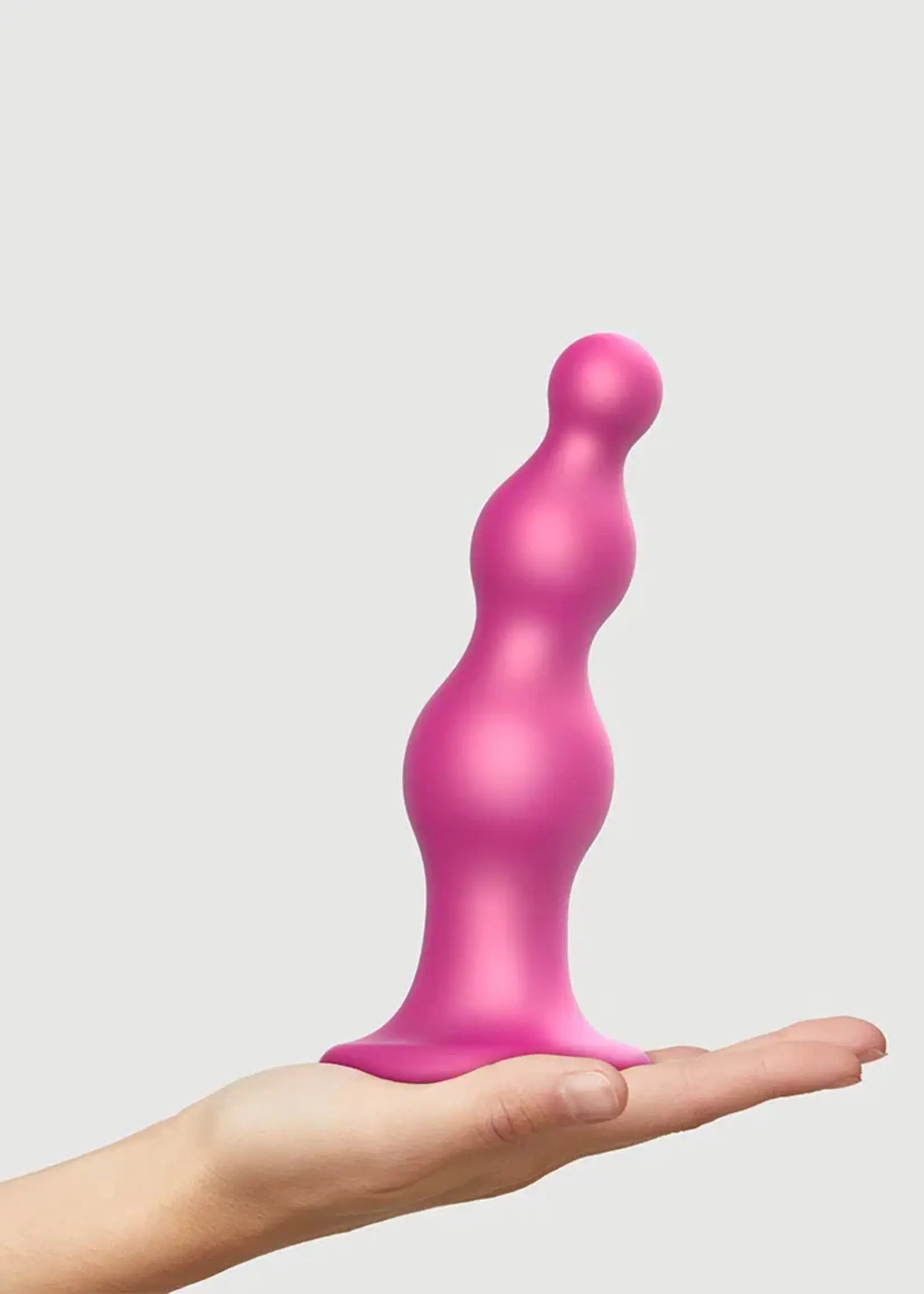 Strap-On-Me Gode Plug Perles - Taille XL - Ø2.6 / 3.75 / 4.8 x 17 cm