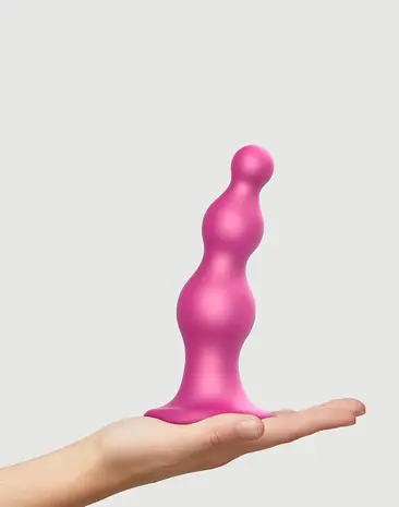 Strap-On-Me Strap-On-Me - Gode Plug Perles - Taille L - Ø2.5 / 3.6 / 4.6 x 16 cm