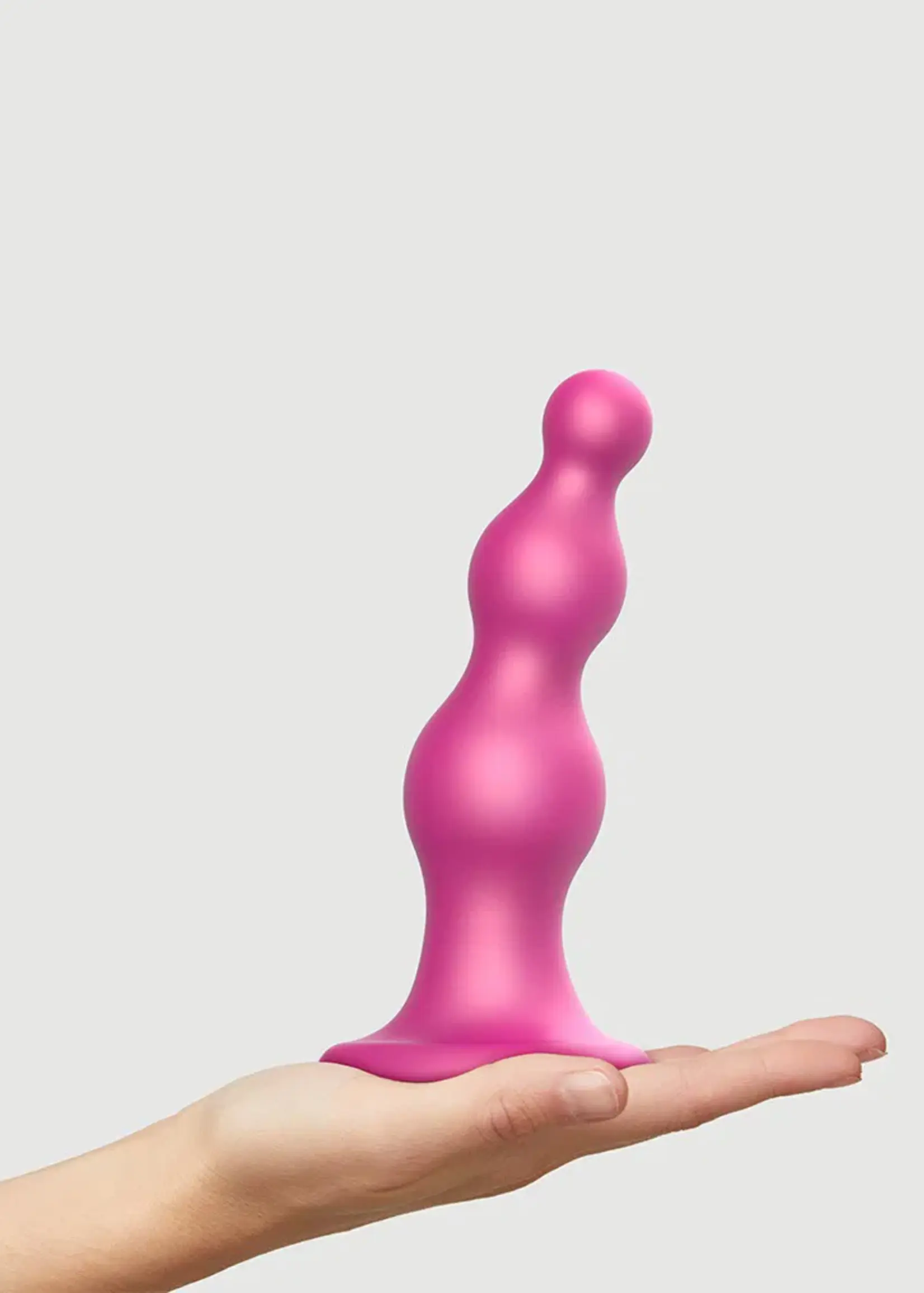 Strap-On-Me Gode Plug Perles - Taille M - Ø2.3 / 3.35 / 4.3 x 15 cm