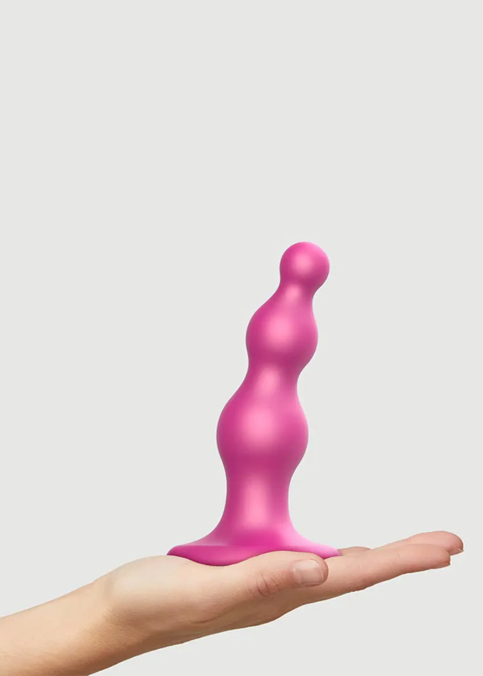 Strap-On-Me Gode Plug Perles - Taille S - Ø2.15 / 3.1 / 4.0 x 14 cm