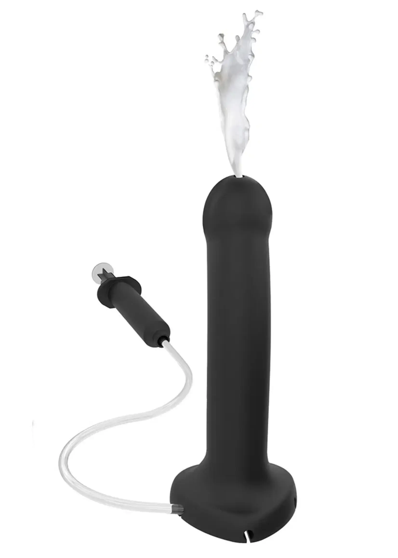 Strap-On-Me Squirting Cum Dildo L - Realistischer Dildo mit Spritzfunktion 19,6 cm Ø3,6 cm