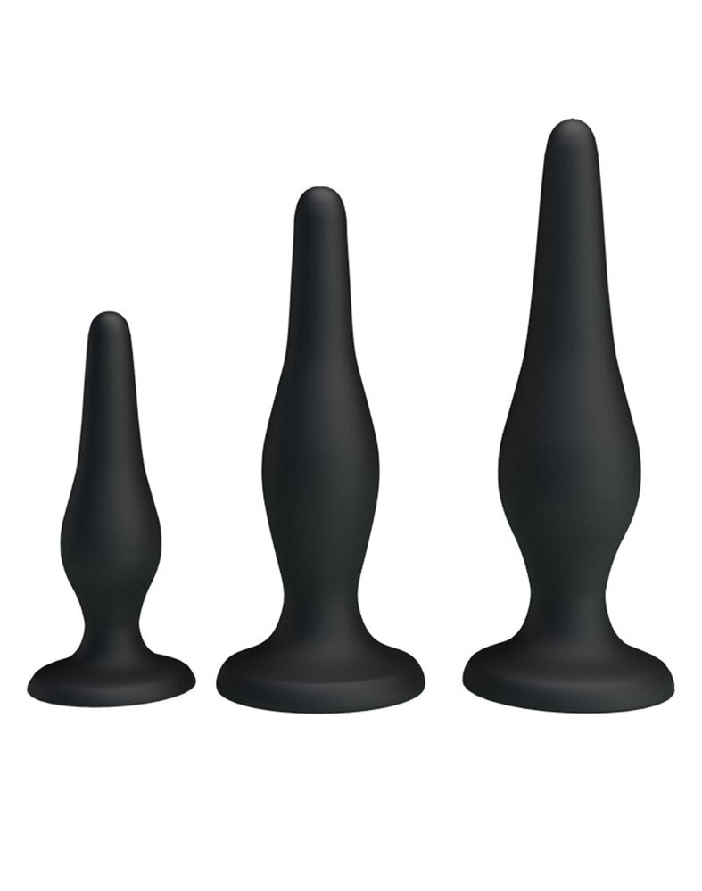 Crazy Bull Crazy Bull Star Brothers - Analplug 2,5-3,5 cm Ø und 8,5-13 cm Länge Crazy Bull Crazy Bull Star Brothers - Analplug 2,5-3,5 cm Ø und 8,5-13 cm Länge