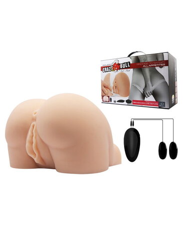 Crazy Bull Crazy Bull Vibrierende Vagina und Anus - Masturbator mit vaginalem und analem Eingang und Vibrationsfunktion Crazy Bull Crazy Bull Vibrierende Vagina und Anus - Masturbator mit vaginalem und analem Eingang und Vibrationsfunktion