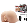 Crazy Bull Vibrierende Vagina und Anus - Masturbator mit vaginalem und analem Eingang und Vibrationsfunktion