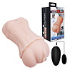 Crazy Bull Weicher Vaginal-Masturbator - Taschenmuschi mit Vibrationsfunktion