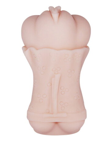 Crazy Bull Weicher Vaginal-Masturbator - Taschenmuschi mit Vibrationsfunktion