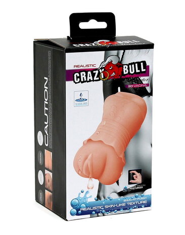 Crazy Bull Zachte Vagina Masturbator - Pocket Pussy Vaginaal Crazy Bull Zachte Vagina Masturbator - Pocket Pussy Vaginaal