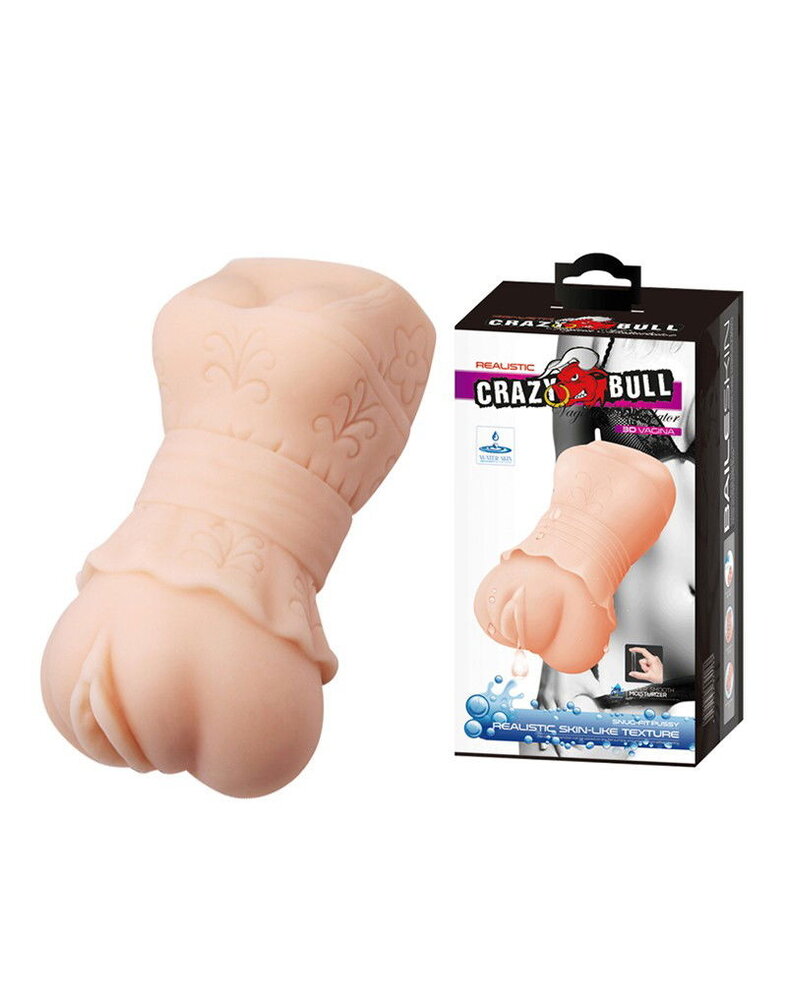 Crazy Bull Zachte Vagina Masturbator - Pocket Pussy Vaginaal Crazy Bull Zachte Vagina Masturbator - Pocket Pussy Vaginaal