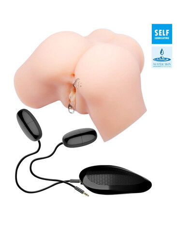 Crazy Bull Samantha - Masturbator mit vaginalem und analem Eingang und Fernbedienungs-Vibration