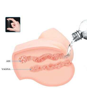 Crazy Bull Samantha - Masturbateur avec vibrations et ouvertures réalistes