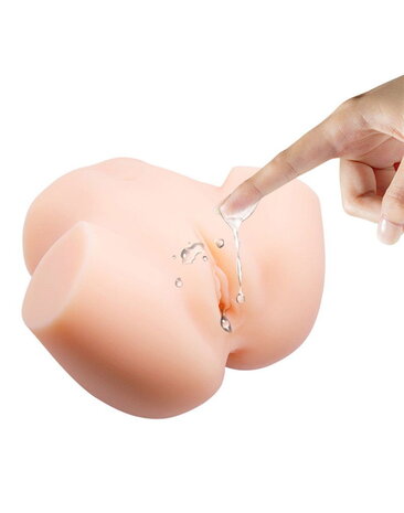 Crazy Bull Crazy Bull Veronica - Masturbator mit vaginalem und analem Eingang und Fernbedienungs-Vibration