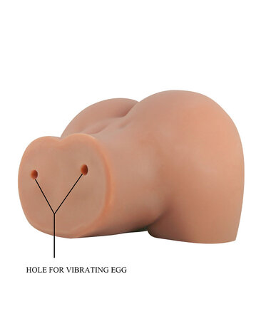 Crazy Bull Crazy Bull Mila - Masturbator mit vaginalem und analem Eingang und Kugelvibrator Crazy Bull Crazy Bull Mila - Masturbator mit vaginalem und analem Eingang und Kugelvibrator