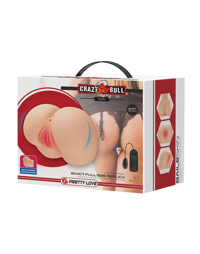 Crazy Bull Kylie - Masturbateur double avec vibration