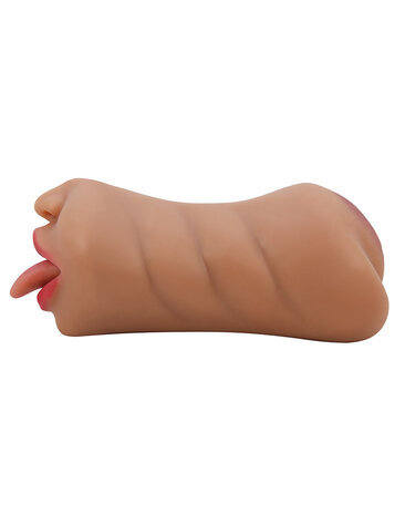 Crazy Bull Sarah - Zakvagina met dubbelkanaals ontwerp