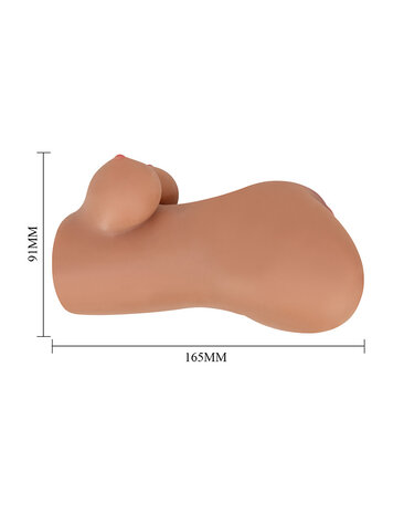 Crazy Bull Hannah - Zakvagina met vaginale en anale ingang