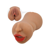 Crazy Bull Zoey - Premium Dual Channel Mannelijke Masturbator - Bruin