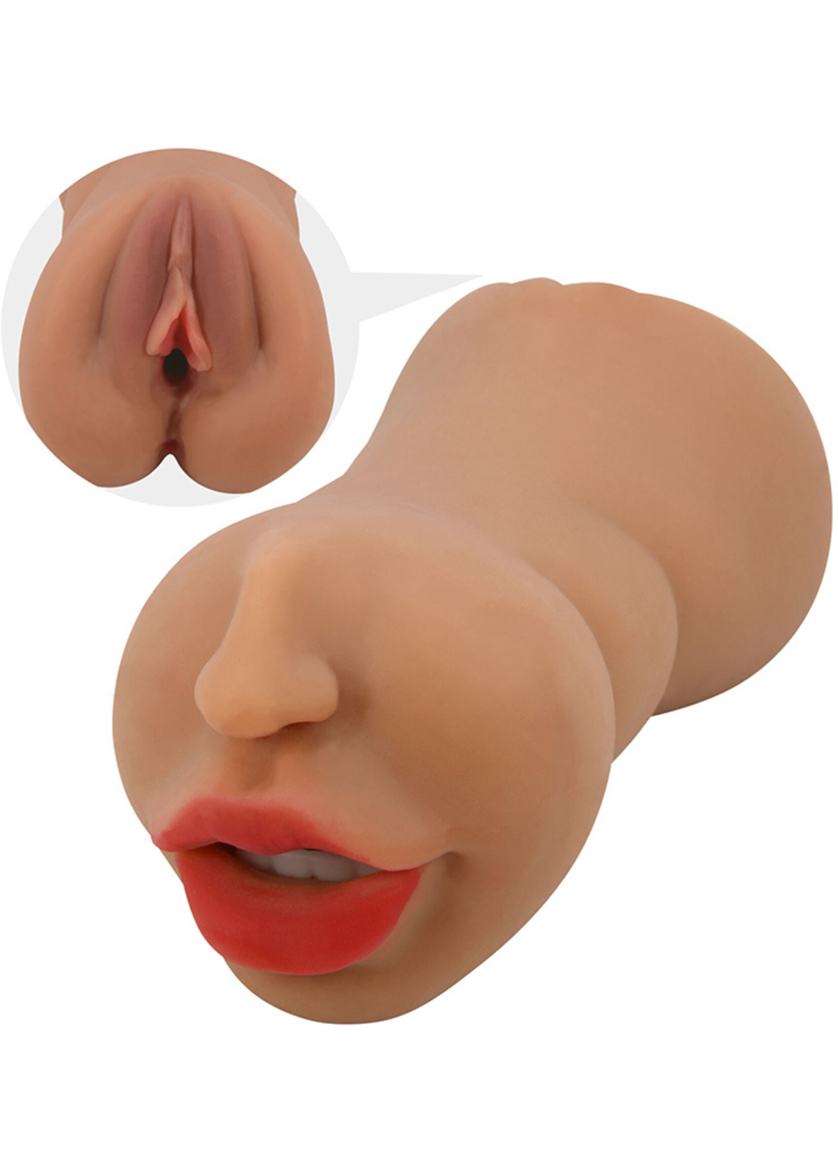 Crazy Bull Zoey - Taschenmuschi mit vaginalem und analem Eingang