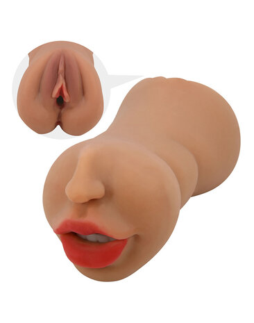 Crazy Bull Zoey - Pocket pussy met vaginale en anale ingang - 1