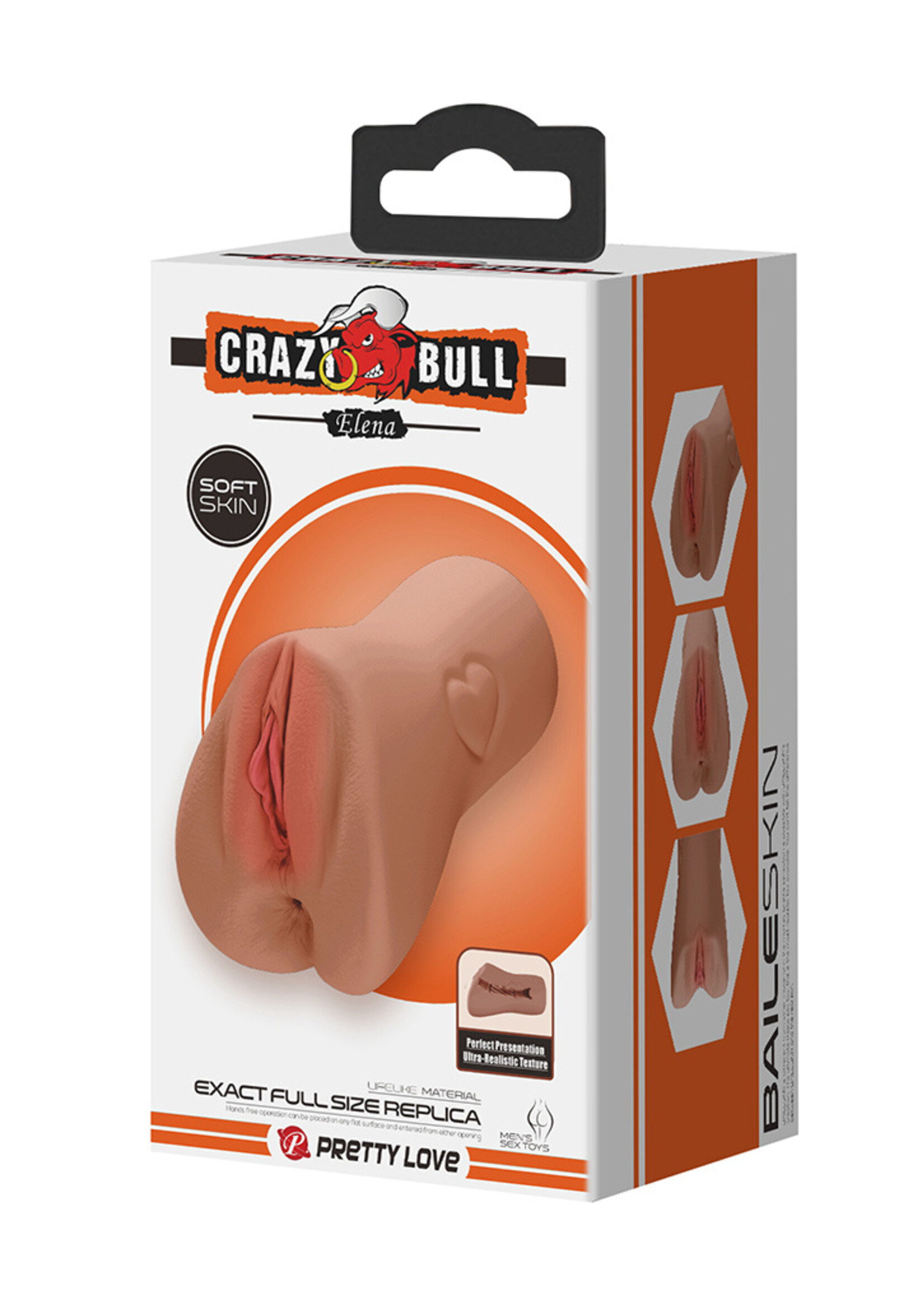 Crazy Bull Elena - Taschenmuschi mit vaginalem Eingang