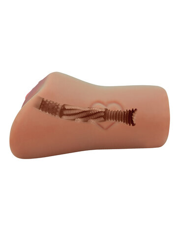 Crazy Bull Crazy Bull Elena Masturbator für Männer – Realistische Vagina mit Geriffeltem Tunnel