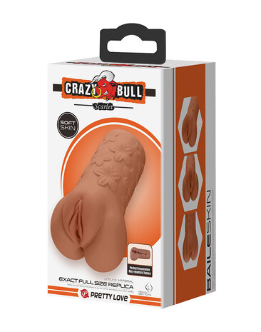 Crazy Bull Scarlet - Masturbateur masculin au look réaliste