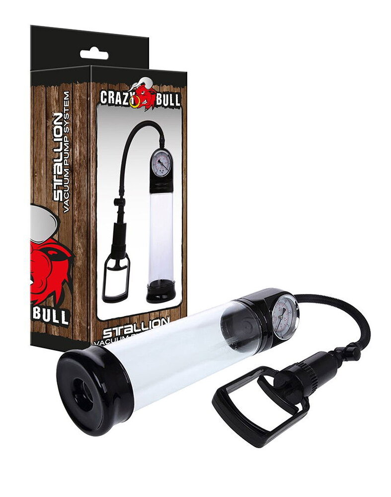 Crazy Bull Crazy Bull Stallion Gauge Pump - Penisvergrößerer & -Pumpe Crazy Bull Crazy Bull Stallion Gauge Pump - Penisvergrößerer & -Pumpe