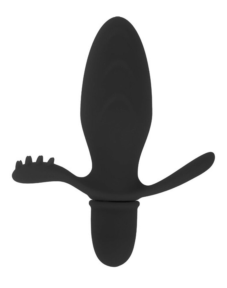 Crazy Bull Crazy Bull – Fitch Vibrierender Analplug aus Silikon, Wasserdicht, Schwarz Crazy Bull Crazy Bull – Fitch Vibrierender Analplug aus Silikon, Wasserdicht, Schwarz