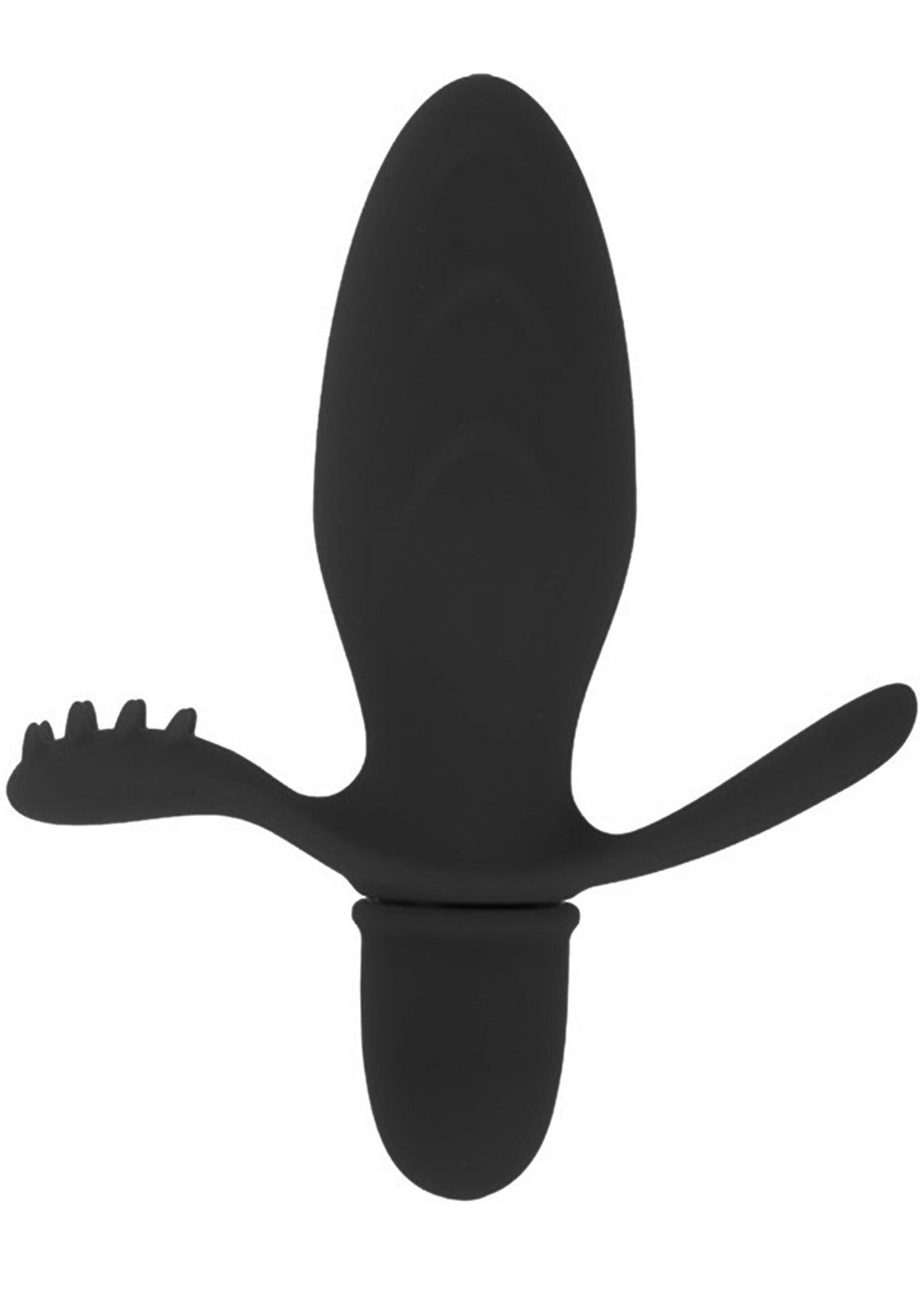 Crazy Bull Fitch - Anale plug Ø3,3 × 11,4 cm met vibratie