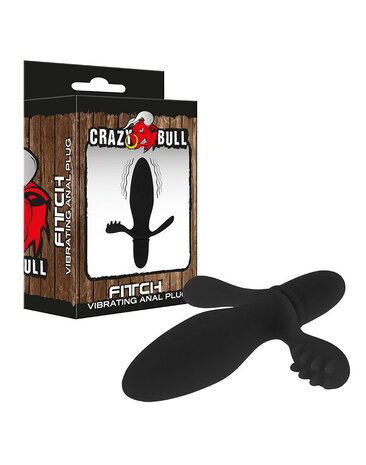 Crazy Bull Crazy Bull – Fitch Vibrierender Analplug aus Silikon, Wasserdicht, Schwarz Crazy Bull Crazy Bull – Fitch Vibrierender Analplug aus Silikon, Wasserdicht, Schwarz