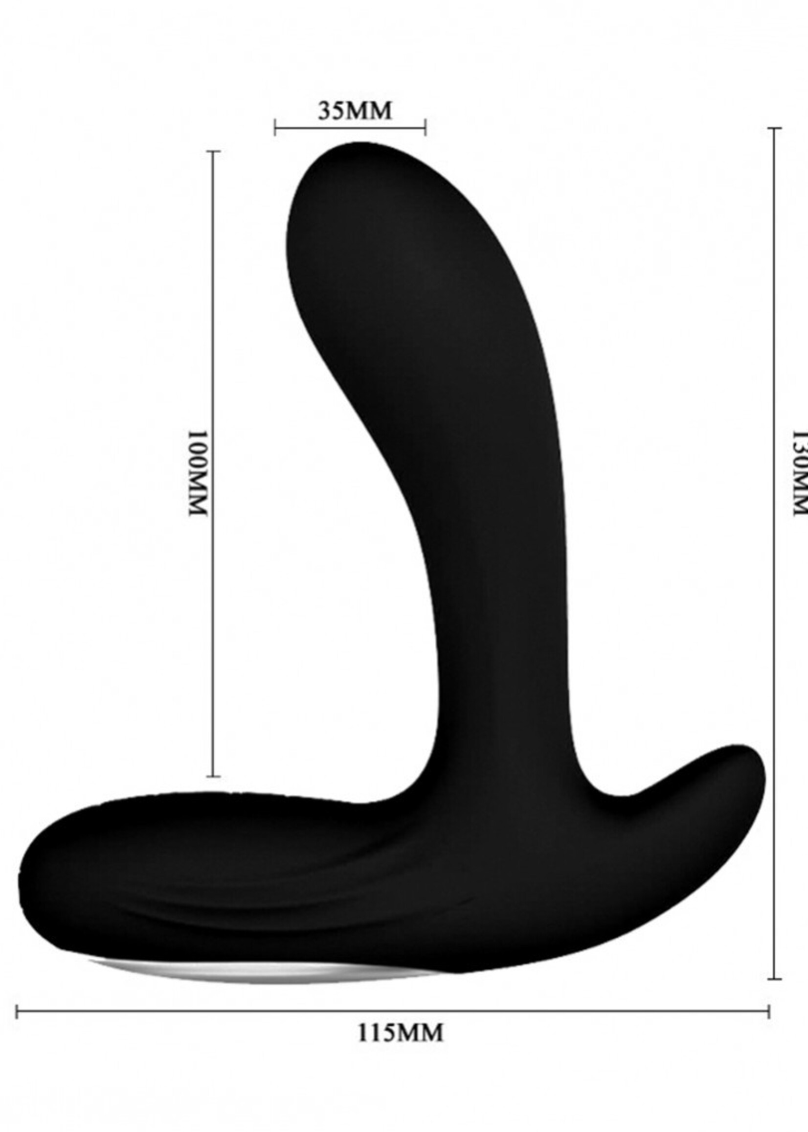 Crazy Bull Backie - Anale vibrator met dubbele stimulatie