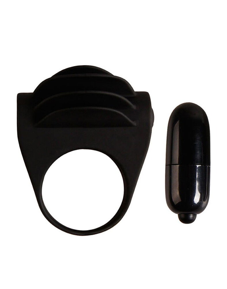 Crazy Bull Crazy Bull – Chester | Vibrating silicone cock ring with single-speed bullet