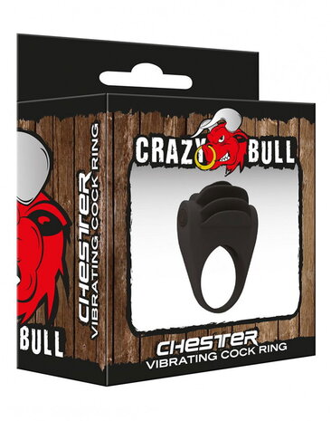 Crazy Bull Crazy Bull – Chester | Vibrierender Cock Ring aus Silikon mit Single-Speed Bullet Crazy Bull Crazy Bull – Chester | Vibrierender Cock Ring aus Silikon mit Single-Speed Bullet