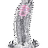 Crazy Bull Crazy Bull - Brave Man 1 | Vibrating penis sleeve 14 cm, with single-speed bullet Crazy Bull Crazy Bull - Brave Man 1 | Vibrating penis sleeve 14 cm, with single-speed bullet