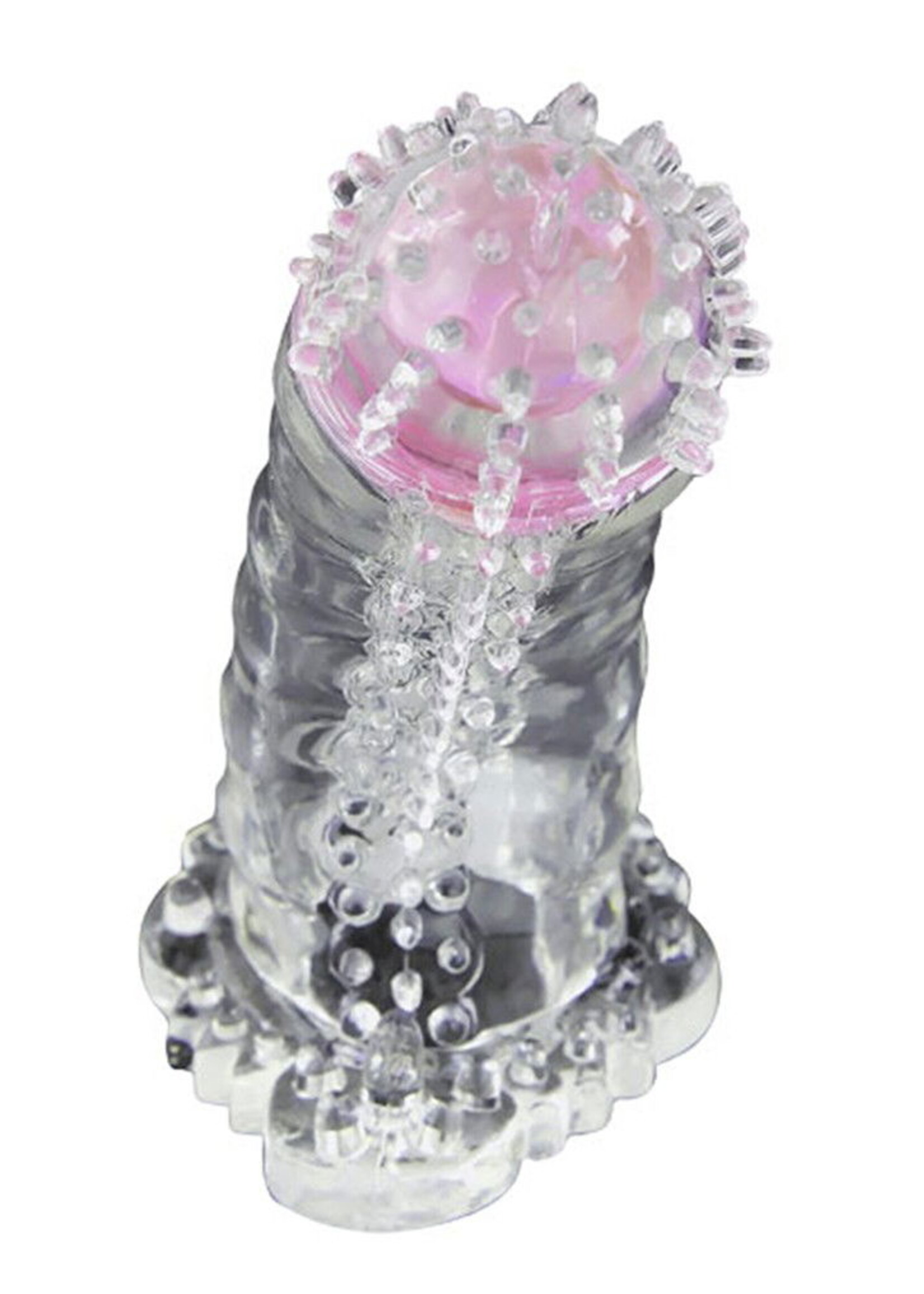 Crazy Bull Brave Man 1 | Manchon vibrant pour pénis 14 cm, avec balle à vitesse unique