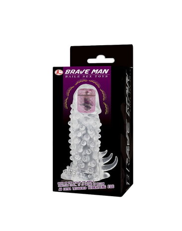 Crazy Bull Crazy Bull – Brave Man 2 | Luxuriöser Penis Sleeve mit Single-Speed Vibration Crazy Bull Crazy Bull – Brave Man 2 | Luxuriöser Penis Sleeve mit Single-Speed Vibration