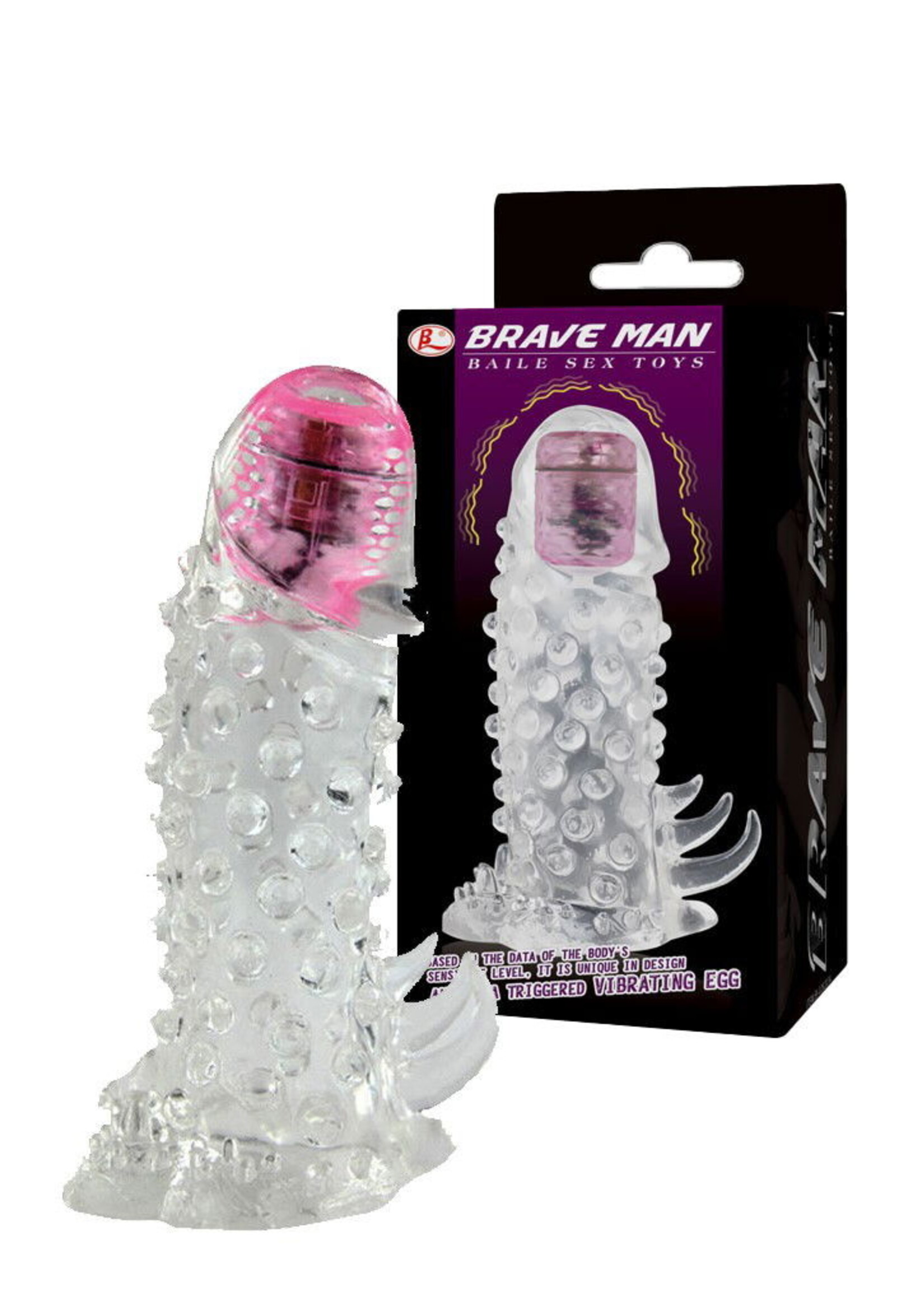 Crazy Bull Brave Man 2 - Penishuls met vibratie
