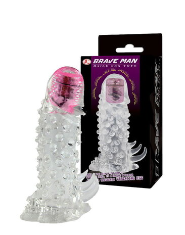 Crazy Bull Brave Man 2 - Penishülle mit Vibration