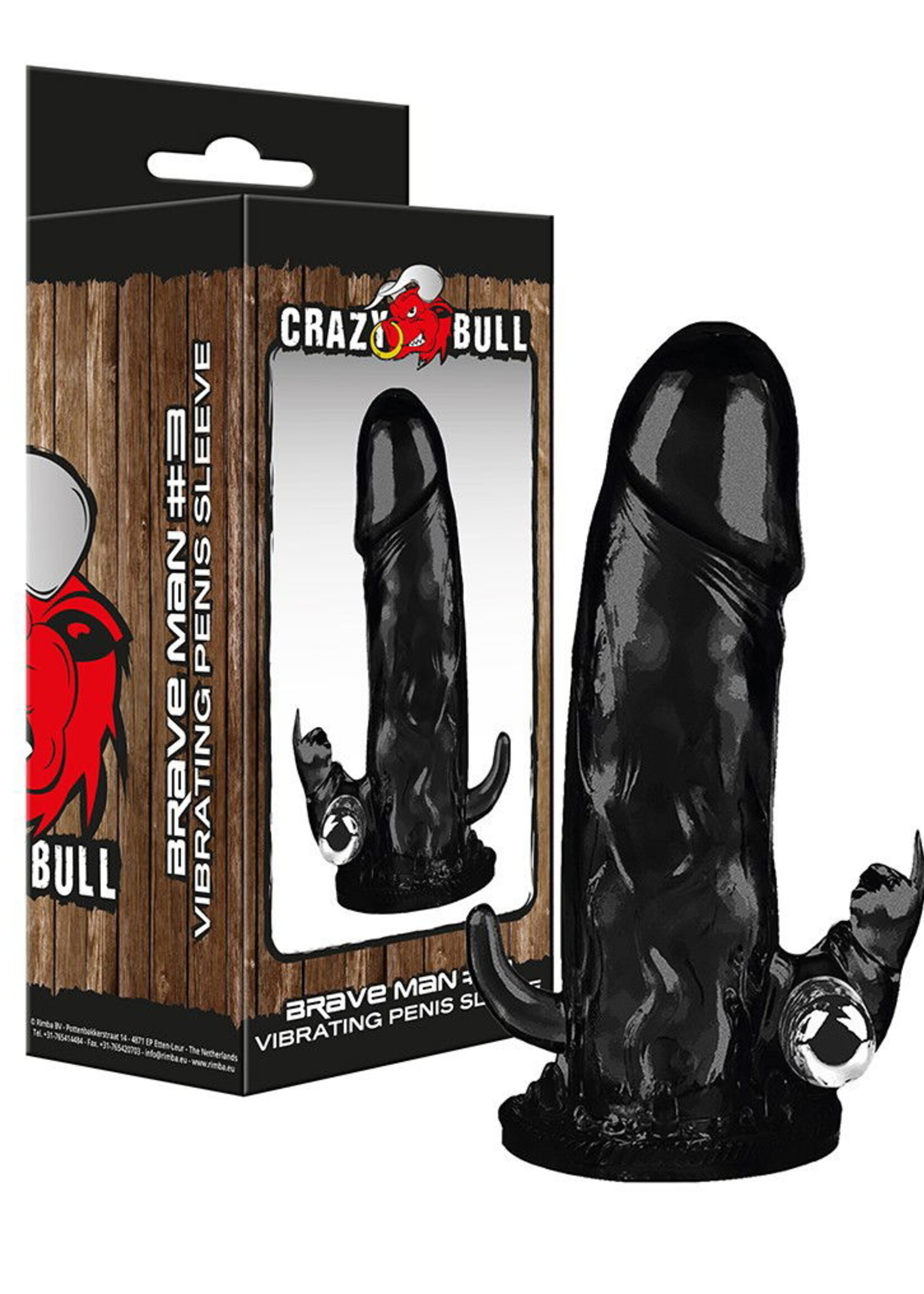 Crazy Bull Brave Man 3 - Penishuls met vibratie