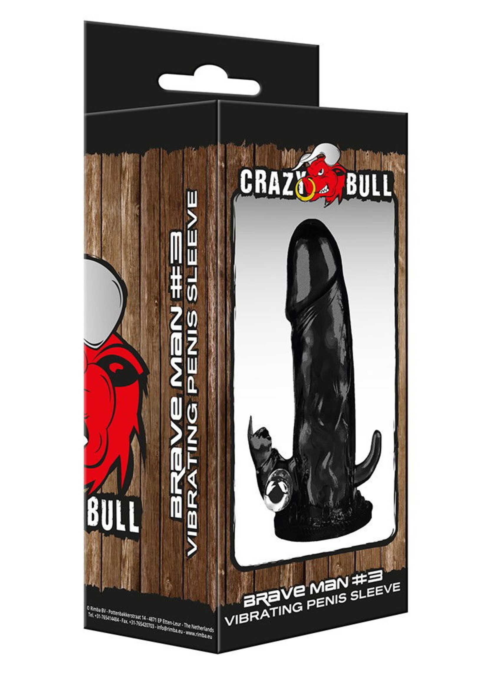 Crazy Bull Brave Man 3 - Penishuls met vibratie