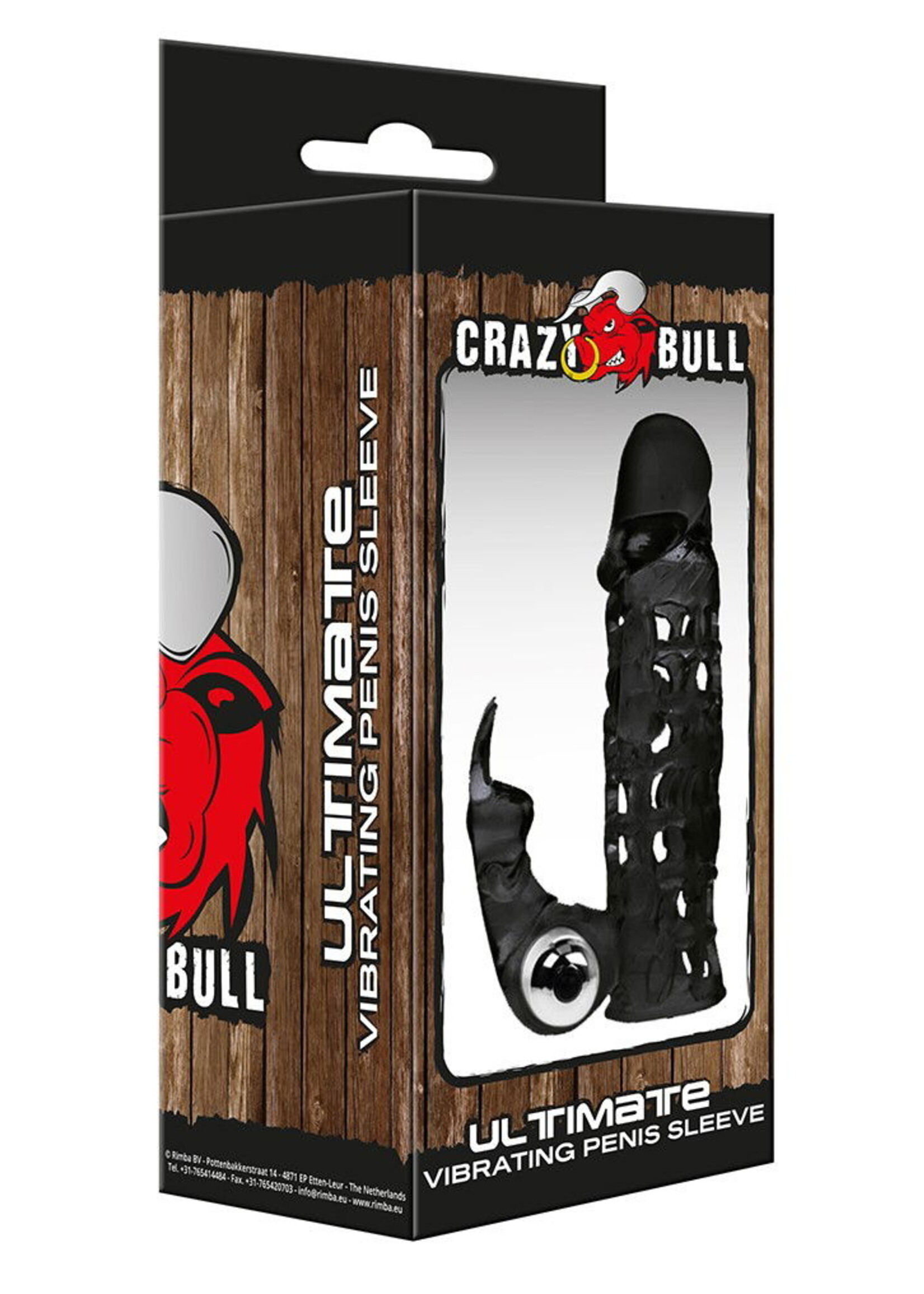 Crazy Bull Ultimate | Manchon pénien avec stimulation clitoridienne et vibrateur bullet
