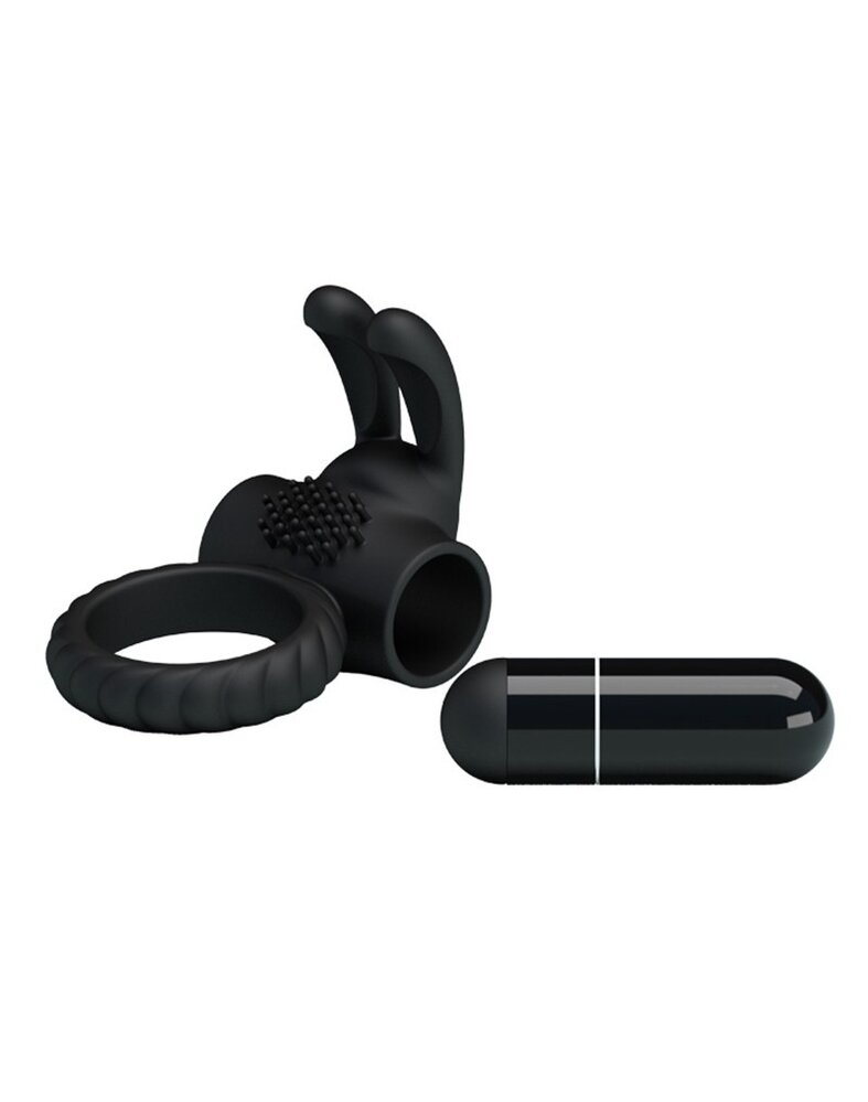 Crazy Bull Crazy Bull – Eudora | Vibrating Silicone Cock Ring with Single-Speed Bullet