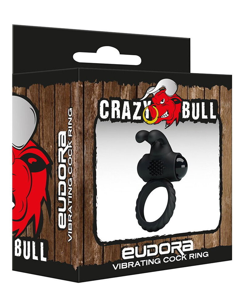 Crazy Bull Crazy Bull – Eudora | Vibrating Silicone Cock Ring with Single-Speed Bullet