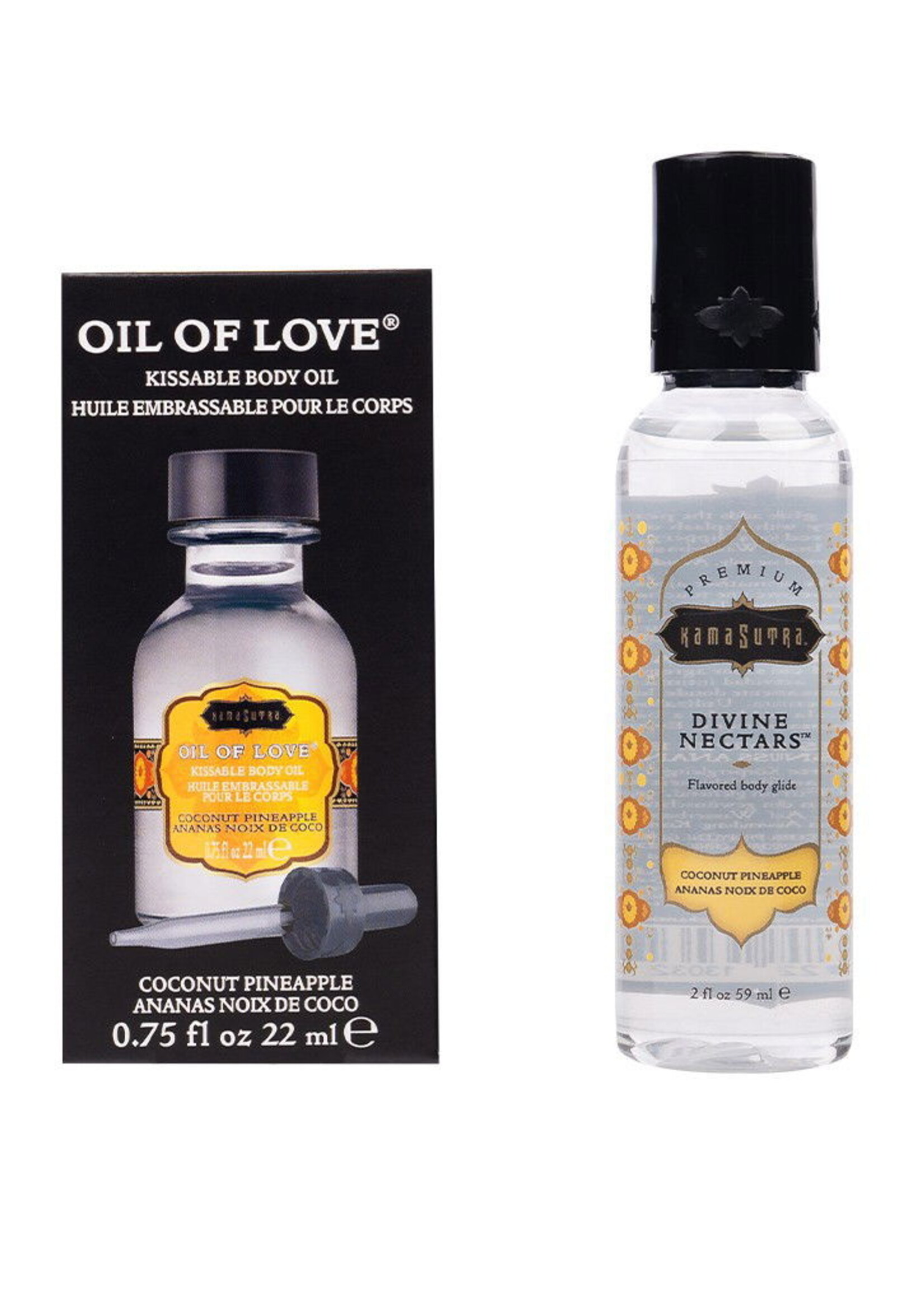 Kama Sutra Cocktailset voor orale seks - 22 ml, 59 ml - Op waterbasis