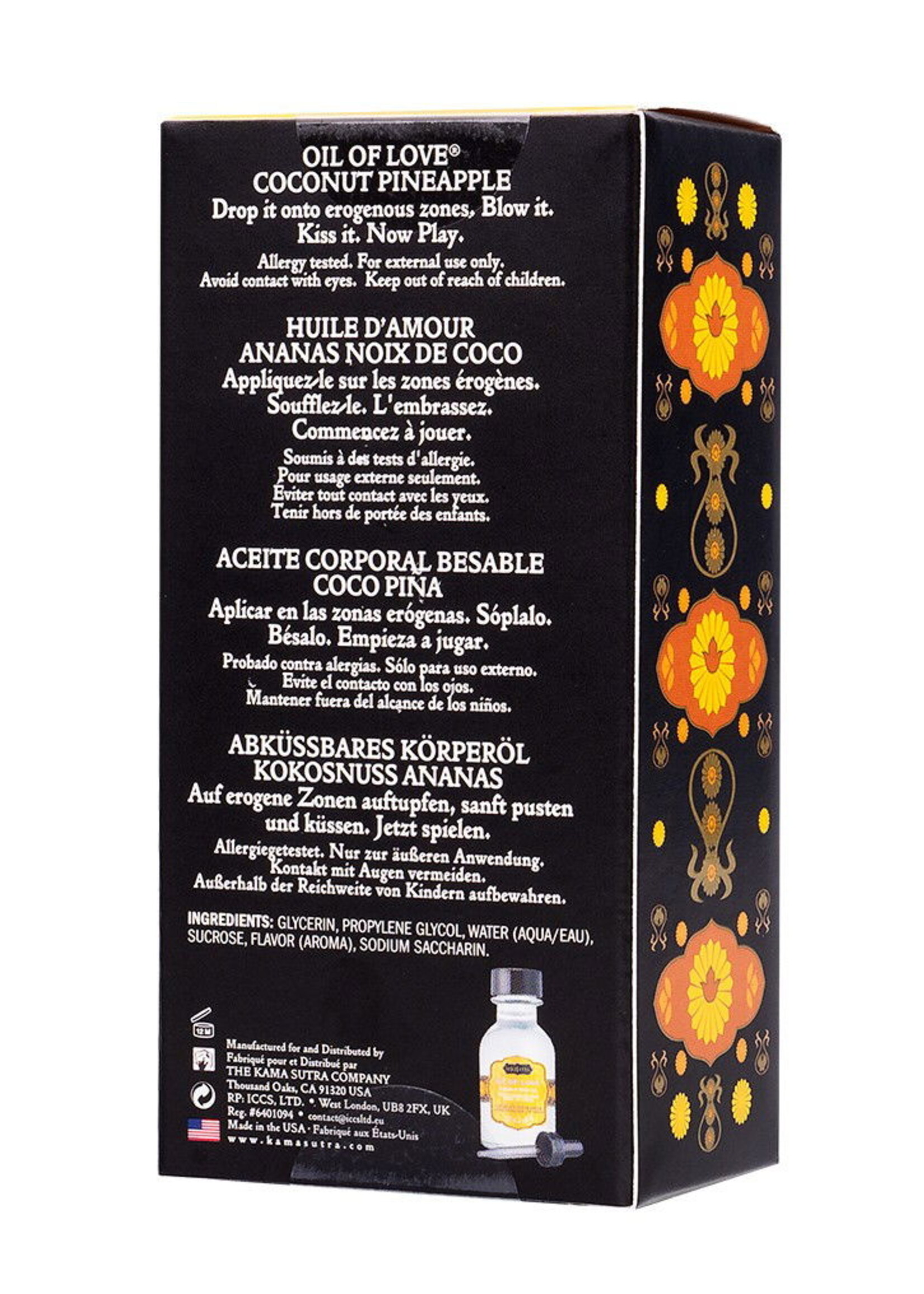 Kama Sutra Cocktailset voor orale seks - 22 ml, 59 ml - Op waterbasis