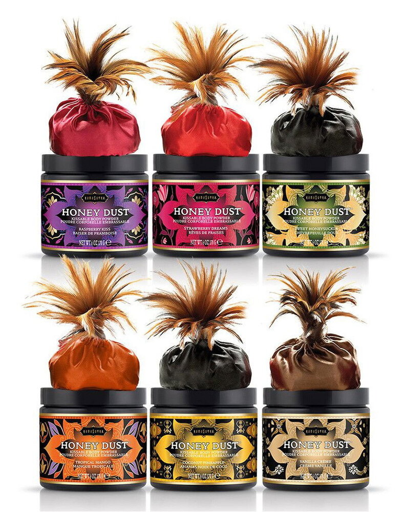 Kama Sutra Honey Dust Body Talc - Poudre pour le corps qui peut être embrassée - 170 gr